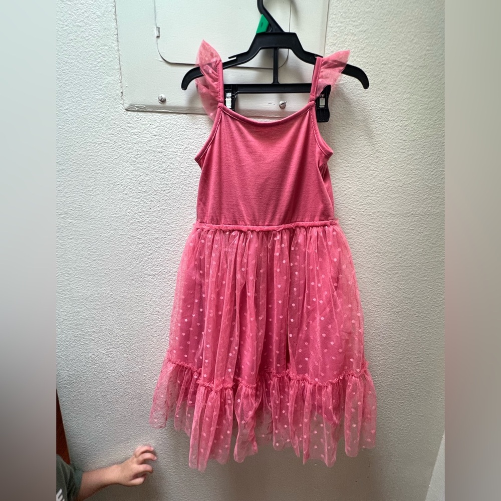 Girl’s Size 5 Pink Red Minnie Mouse Dresses